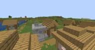 Village island with stronghold (Image via Mojang)